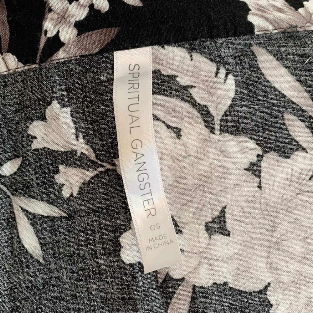 Spiritual Gangster Floral Kimono Wrap - Picture 7 of 7